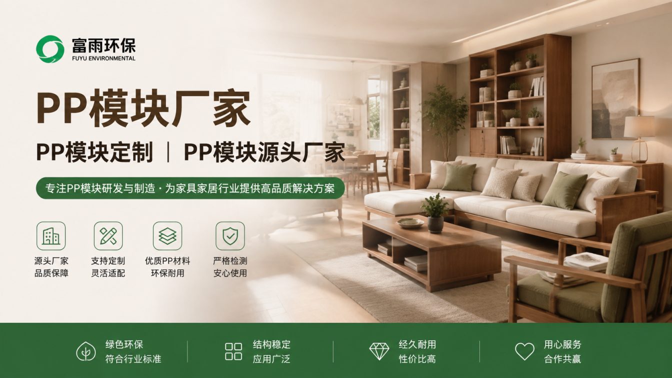 大成镇服务500+客户的PP模块源头厂家